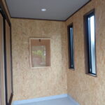 バイクガレージ工事