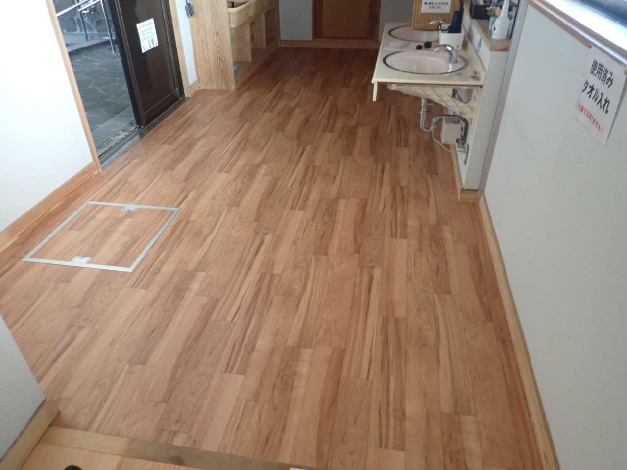 床長尺シート工事