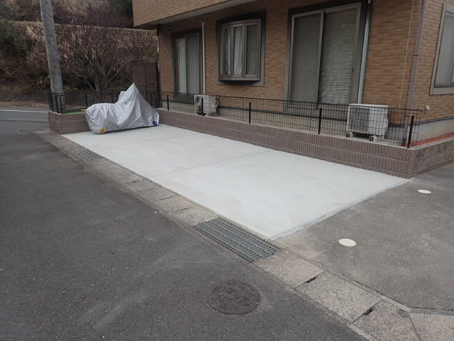 Ｉ様外構改修工事（いわき市常磐）