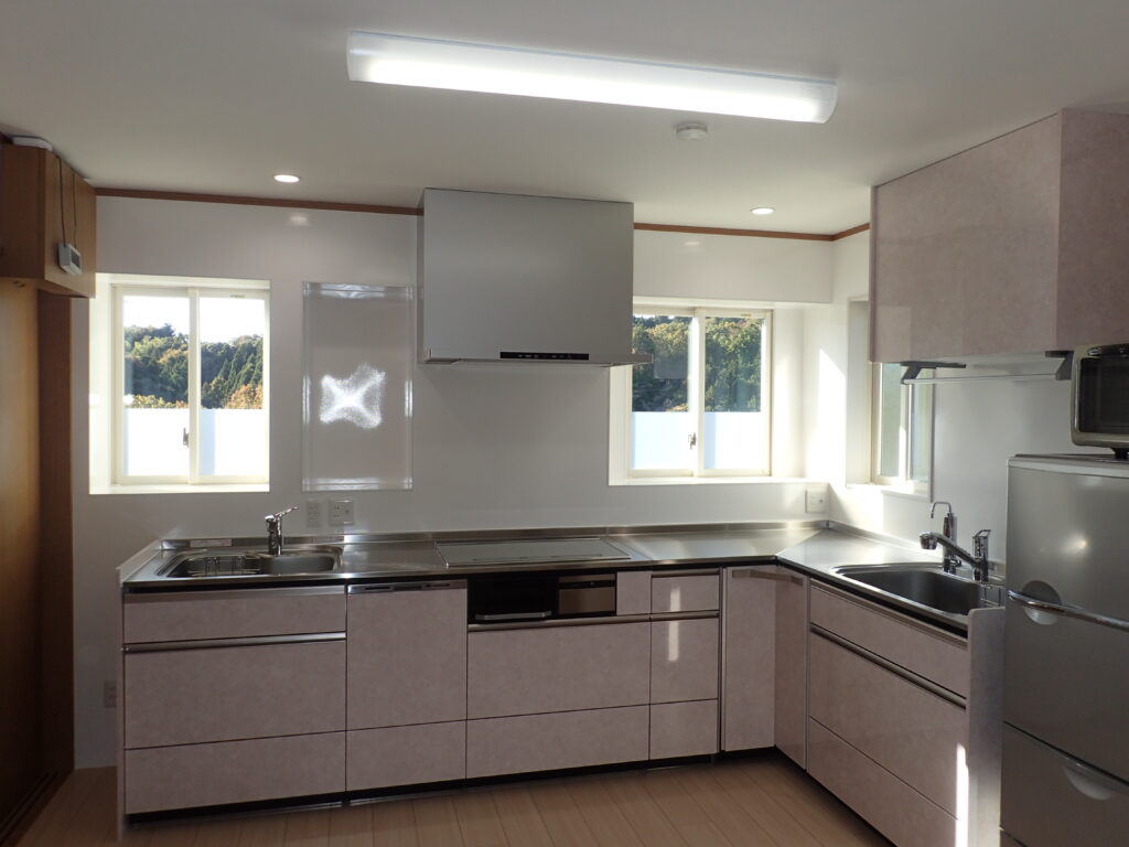 Ｗ様キッチンリフォーム工事（いわき市石森）